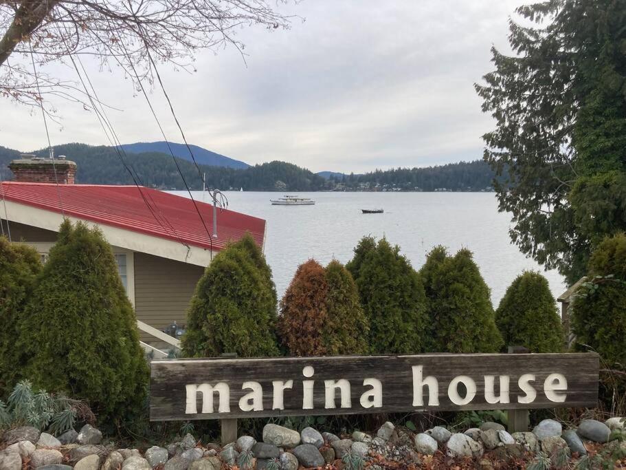 Iconic 3-Story Waterfront 'Marina House' W/ View Villa Gibsons Eksteriør billede